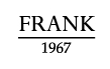 FRANK 1967