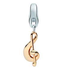 Charms - Dream Charms DC-658 - 925/- Silber vergoldet Bicolor