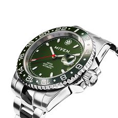 Damen-/Herrenuhr - MIYEN 1040-66-3 - Automatik, Edelstahl