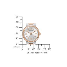 Damenuhr - BULOVA 98L327 - Quarz, Edelstahl