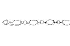 Kette/Anker - 88034-01 - 925/- Silber, Karabiner