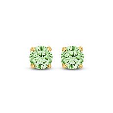 Ohrstecker - Kesef 57570 - 585/- Gelbgold, Peridot Grün