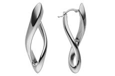 Creolen - 84181-01 - 925/- Silber rhodiniert
