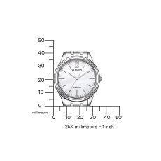 Damenuhr - CITIZEN EM0411-71A - Solar, Edelstahl