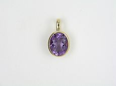 Anhänger - 94832-01 - 333/- Gelbgold, Amethyst