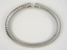 Armreif - 94185-01 - 925/- Silber rhodiniert, Zirkonia