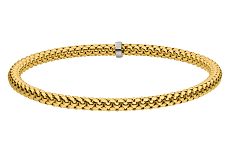 Armband - 93370-01 - 585/- Gold Bicolor