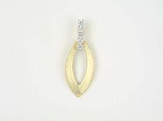Anhänger - 94524-01 - 333/- Gelbgold, Zirkonia