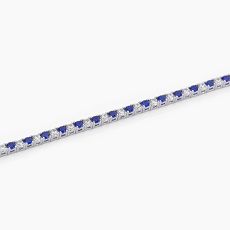 Armband - Mabina 533456-M - 925/- Silber rhodiniert, Zirkonia/Kunstperle