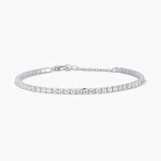 Armband - Mabina 533285 - 925/- Silber rhodiniert, Zirkonia