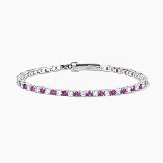 Armband - Mabina 533457-M - 925/- Silber rhodiniert, Zirkonia