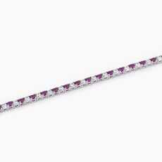 Armband - Mabina 533457-M - 925/- Silber rhodiniert, Zirkonia