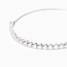 Armband - Mabina 533902 - 925/- Silber rhodiniert, Zirkonia