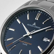 Herrenuhr - Jacques Lemans 1-1859G - Quarz, Edelstahl