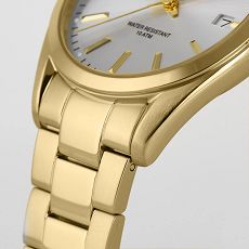 Herrenuhr - Jacques Lemans 1-1859K - Quarz, Stahl IP Gold