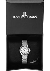 Damenuhr - Jacques Lemans 1-2208C - Quarz, Edelstahl