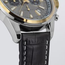 Herrenuhr - Jacques Lemans 1-2117ZL - Quarz, Stahl IP Gold