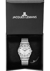 Herrenuhr - Jacques Lemans 1-2193P - Quarz, Edelstahl