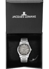Damenuhr - Jacques Lemans 1-2197L - Quarz, Edelstahl