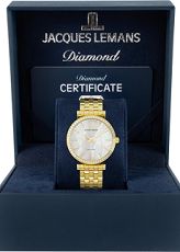 Damenuhr - Jacques Lemans D-13C - Quarz, Edelstahl