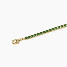 Armband - Mabina 533573 - 925/- Silber Gelb vergoldet, Zirkonia