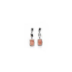 Ohrstecker - Gerry Eder 01.ES1424 - 925/- Silber rhodiniert, Perlmut Rot