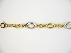 Armband - 92335-01 - 925/- Silber Gelb vergoldet