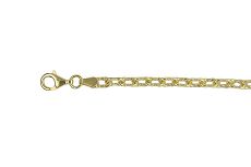 Armband - 95391-01 - 925/- Silber Gelb vergoldet