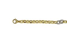 Armband - 95769-01 - 925/- Silber Gelb vergoldet, Zirkonia