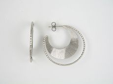 Creolen - 94070-01 - 925/- Silber rhodiniert