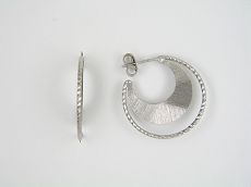 Creolen - 94072-01 - 925/- Silber rhodiniert