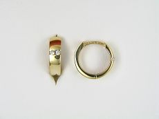 Creolen - 94977-01 - 925/- Silber Gelb vergoldet