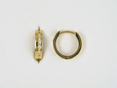 Creolen - 94978-01 - 925/- Silber Gelb vergoldet