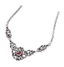 Collier - Gerry Eder 15.0167 - 925/- Silber, Granat