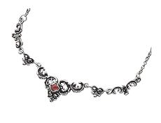 Collier - Gerry Eder 1118 - 925/- Silber, Granat