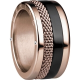 Damenring - BERING 520-30-X4_551-30-X1_554-60-X1 - Edelstahl Rosé vergoldet, ohn