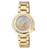 Damenuhr - CITIZEN EM0325-55P - Solar, Edelstahl