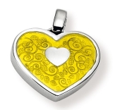 Anhänger - Gerry Eder 21.9037GE - 925/- Silber, ohne Stein, Herz