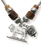 Collier - Gerry Eder 15.9611 - 925/- Silber, Hirschhorn