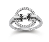 Damenring - Gerry Eder 53.EX788 - 925/- Silber, Zirkonia