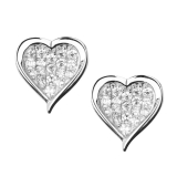 Ohrstecker - NANA KAY ST834 - 925/- Silber rhodiniert, Zirkonia 