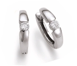 Creolen - Gerry Eder 05.EG108W - 585/- Weißgold