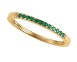 Damenring - Gerry Eder 52.EG105 - 585/- Gelbgold, Smaragd