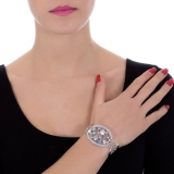 Armkette/ - BOCCADAMO XBR180 - Bronze rhodiniert, Swarovski