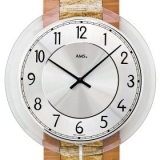 Wanduhr - AMS 7423 - Quarz, Holz/Stein
