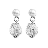 Ohrstecker - BOCCADAMO OR489 - Bronze rhodiniert