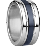 Damenring - BERING 520-10-X4_560-17-X0_554-70-X1 - Edelstahl Weiß vergoldet, Zir