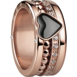 Damenring - BERING 520-30-X4_552-36-X1_556-37-X1 - Edelstahl Rosé vergoldet, Zir