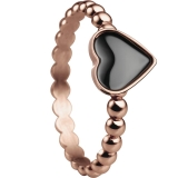 Damenring - BERING 520-30-X4_552-36-X1_556-37-X1 - Edelstahl Rosé vergoldet, Zir