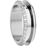 Damenring - BERING 526-17-X3 - Edelstahl, Zirkonia